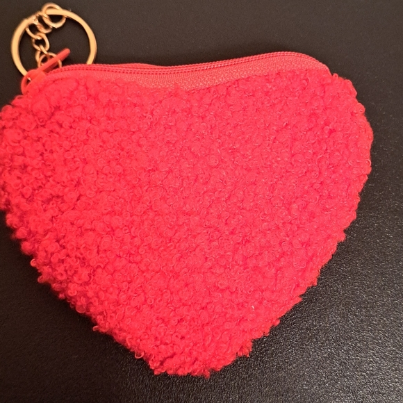 3 pc bundle, Love coin pouch key chain, butterfly key or bag charm, & lipoi, new - Picture 5 of 6